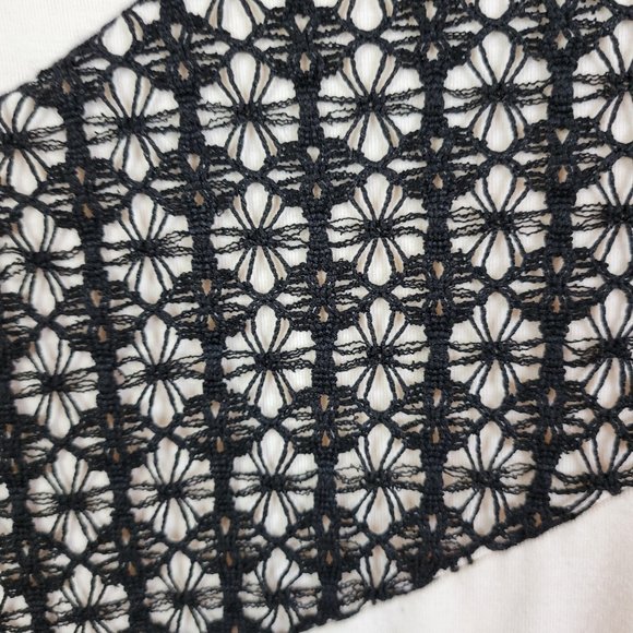 Charlotte Rusee Cocktail Sheath Dress Cross Back M - Picture 2 of 8